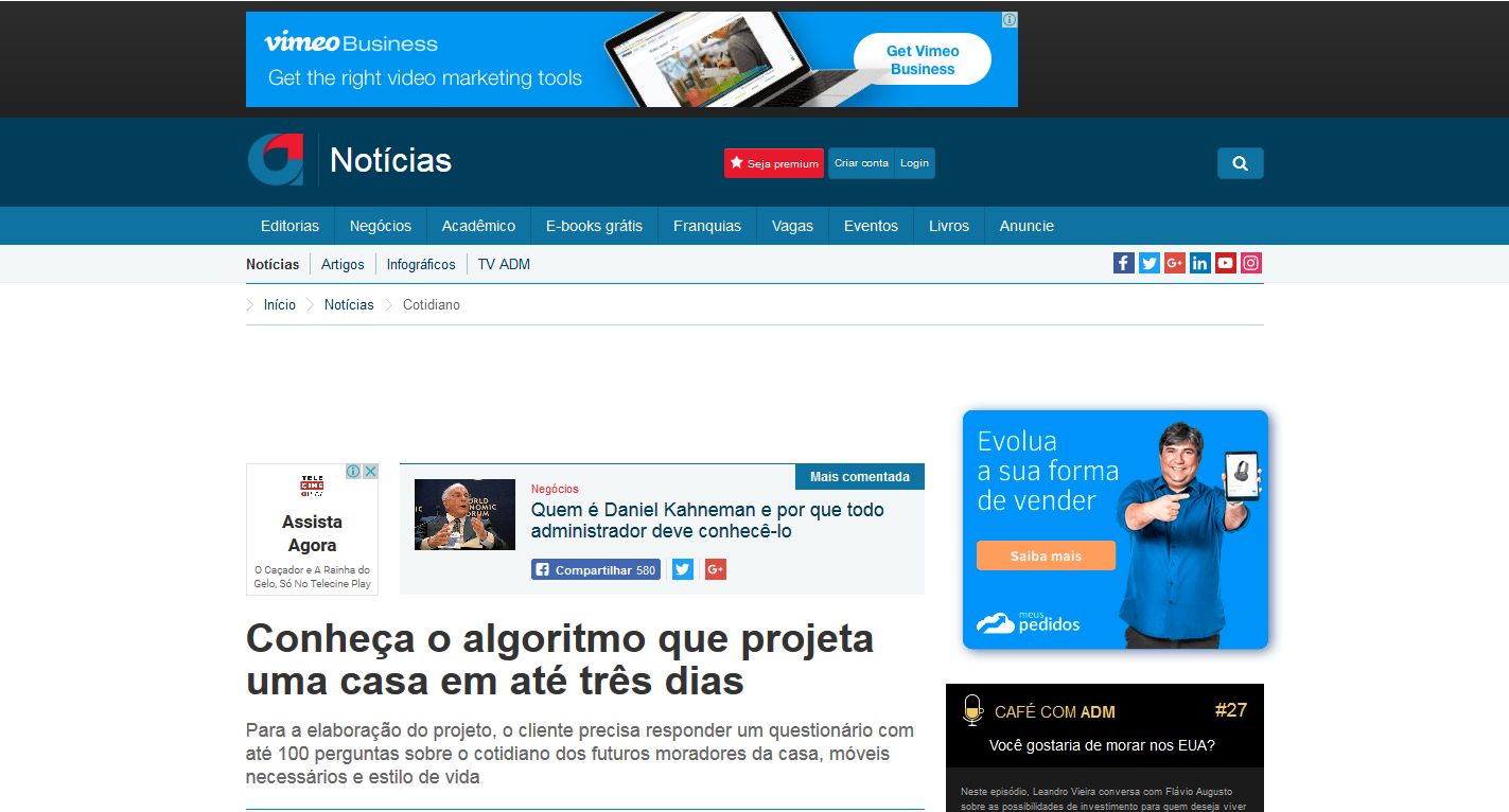 Startup apresenta algoritmo que projeta casa em até três dias