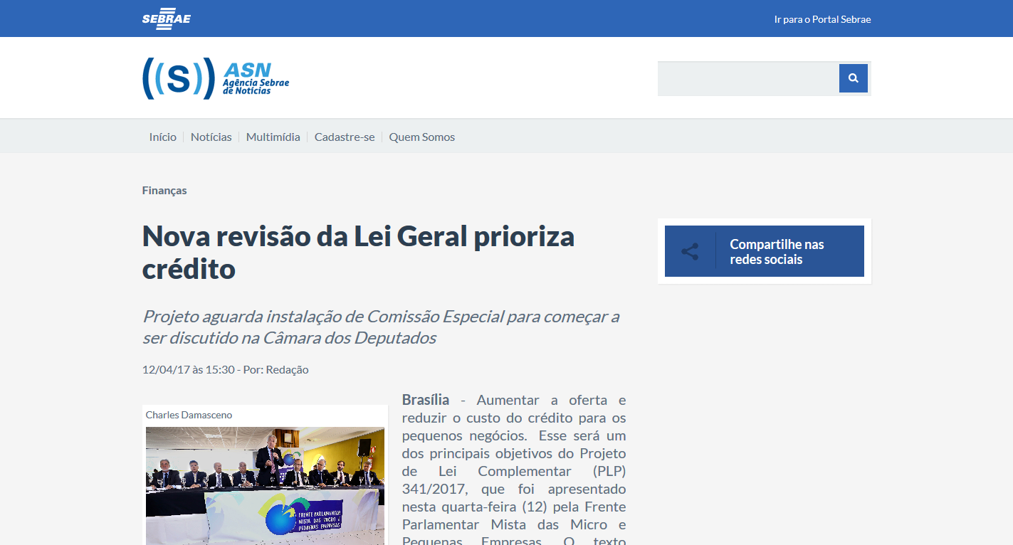 Projeto de Lei propõe juros menores para micro e pequenas empresas