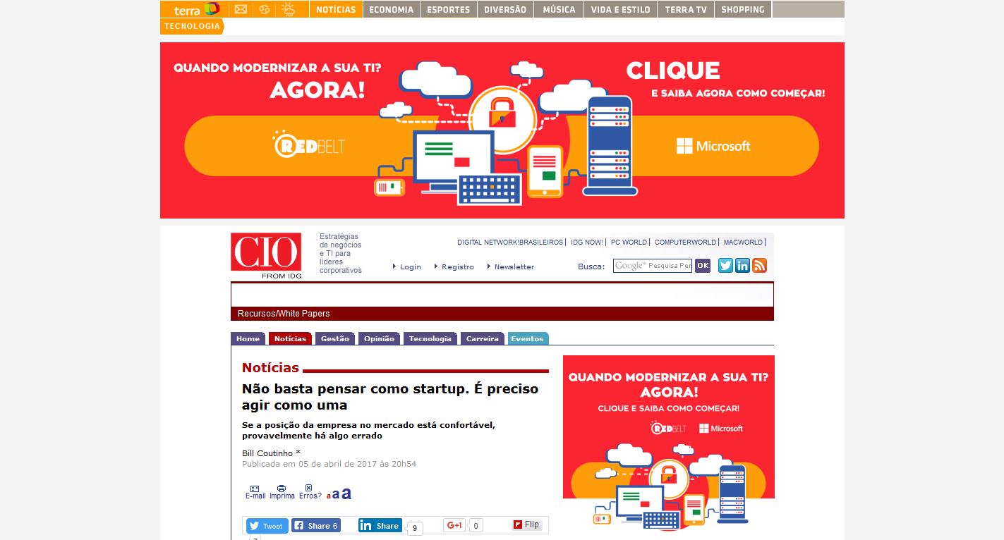 Se o seu mercado mudar, mude com ele