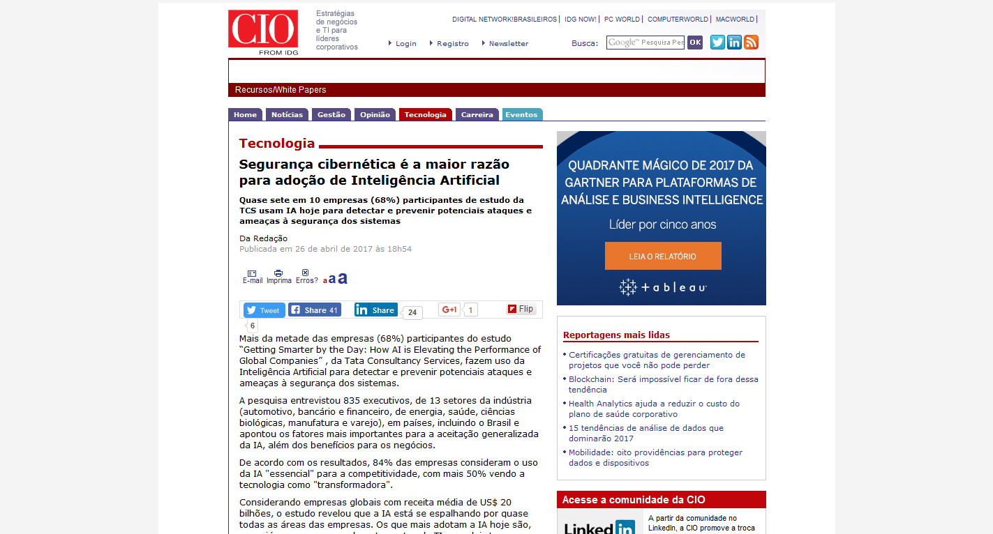 Inteligência Artificial 
