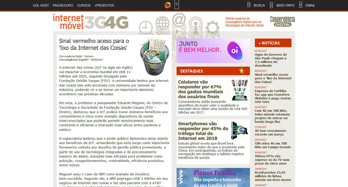 Lixo da IoT