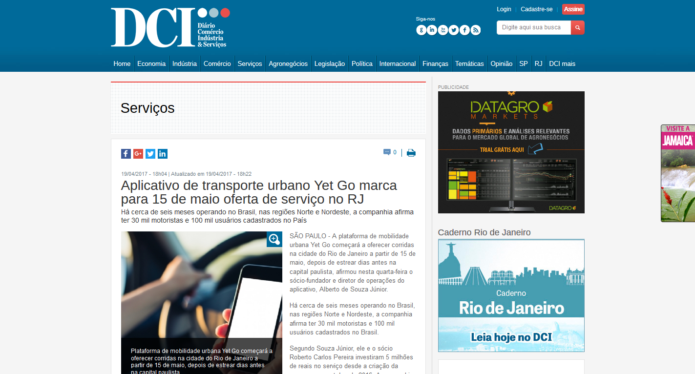 Transporte do futuro, Yet Go
