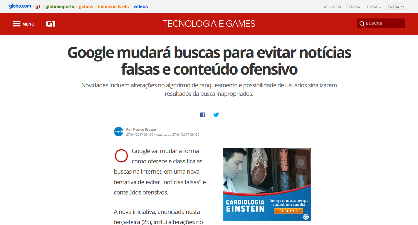 Algoritmo do Google