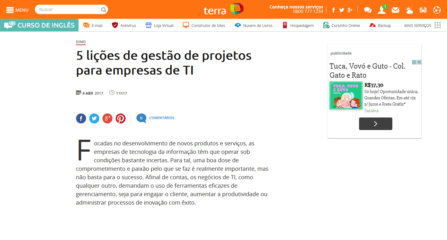 5 dicas para fazer uma boa gestão de projetos de TI